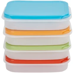 Gifi 4 boîtes alimentaires rétractables| Vaisselle Et Accessoires De Table