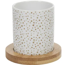 Vaisselle Et Accessoires De Table<Gifi 4 gobelets expresso avec sous tasse bois