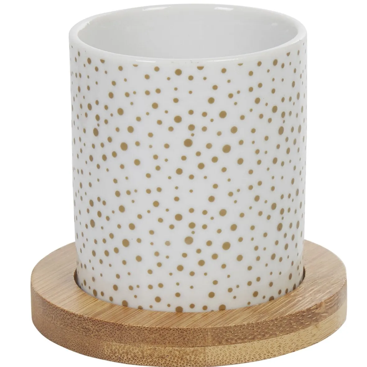 Vaisselle Et Accessoires De Table<Gifi 4 gobelets expresso avec sous tasse bois