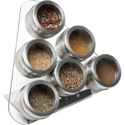 Vaisselle Et Accessoires De Table<Gifi 6 pots à épices avec support aimanté