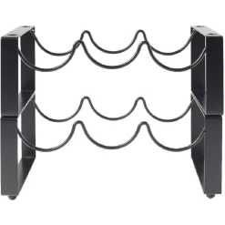 Rangement De Cuisine<Gifi 2 range bouteilles x3 métal noir