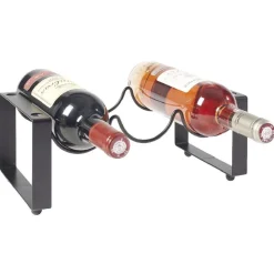 Rangement De Cuisine<Gifi 2 range bouteilles x3 métal noir