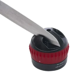 Préparation Culinaire<Gifi Aiguiseur couteau double position rouge et noir