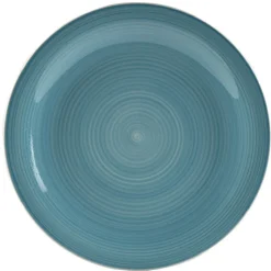 Vaisselle Et Accessoires De Table<Gifi Assiette à dessert bleu effet spirale x4