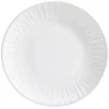 Gifi Assiette à dessert en céramique blanc Ø21cm| Vaisselle Et Accessoires De Table