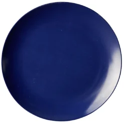 Gifi Assiette à dessert en porcelaine décor bleu Ø 19 cm| Vaisselle Et Accessoires De Table