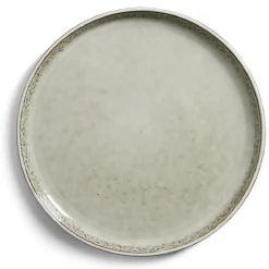 Gifi Assiette à dessert grès gris Ø21,5cm| Vaisselle Et Accessoires De Table