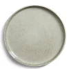 Gifi Assiette à dessert grès gris Ø21,5cm| Vaisselle Et Accessoires De Table