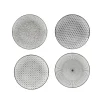 Vaisselle Et Accessoires De Table<Gifi Assiette à dessert Helsinki décor noir blanc x4