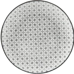 Vaisselle Et Accessoires De Table<Gifi Assiette à dessert Helsinki décor noir blanc x4