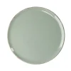 Vaisselle Et Accessoires De Table<Gifi Assiette à dessert Lisbonne en grès vert Ø20,5cm