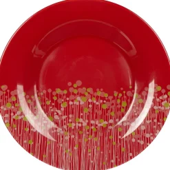 Gifi Assiette à dessert Luminarc rouge Flowerfield| Vaisselle Et Accessoires De Table