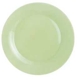 Gifi Assiette à dessert Luminarc verte amande Zana| Vaisselle Et Accessoires De Table