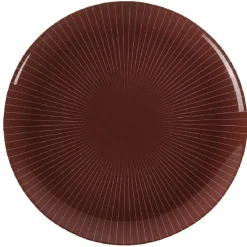Gifi Assiette à dessert Luminarc Amori marron| Vaisselle Et Accessoires De Table