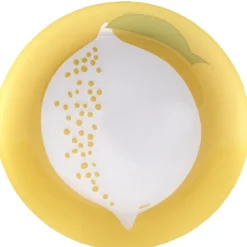 Gifi Assiette à dessert Luminarc design fruit gris jaune| Vaisselle Et Accessoires De Table