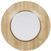 Gifi Assiette à dessert Luminarc blanc motif bois Nordic| Vaisselle Et Accessoires De Table