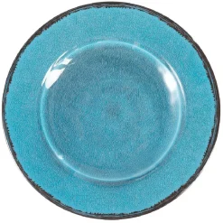 Gifi Assiette à dessert mélaminé effet craquelé| Vaisselle Et Accessoires De Table