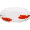 Gifi Assiette à dessert motif coquelicot| Vaisselle Et Accessoires De Table