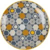 Vaisselle Et Accessoires De Table<Gifi Assiette à dessert motif hexagones multicolores