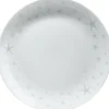 Gifi Assiette à dessert motifs étoiles blanche| Vaisselle Et Accessoires De Table