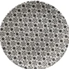 Gifi Assiette à dessert petits motifs noir blanc| Vaisselle Et Accessoires De Table