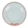 Gifi Assiette à dessert ronde blanche décor brasserie| Vaisselle Et Accessoires De Table