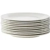 Vaisselle Et Accessoires De Table<Gifi Assiette à dessert ronde céramique blanc x10