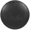 Gifi Assiette à dessert ronde faïence design Zebra noir| Vaisselle Et Accessoires De Table