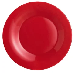 Gifi Assiette à dessert ronde Luminarc rouge Zana| Vaisselle Et Accessoires De Table