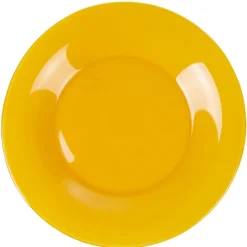Gifi Assiette à dessert ronde Luminarc unie jaune moutarde Zana| Vaisselle Et Accessoires De Table