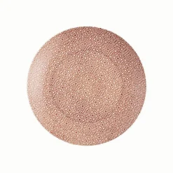 Gifi Assiette à dessert ronde motif géométrique 4 couleurs x4| Vaisselle Et Accessoires De Table