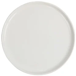 Gifi Assiette à dessert ronde Nordic porcelaine blanc| Vaisselle Et Accessoires De Table