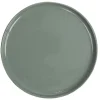 Gifi Assiette à dessert ronde Nordic porcelaine vert| Vaisselle Et Accessoires De Table
