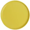Gifi Assiette à dessert ronde Nordic porcelaine jaune| Vaisselle Et Accessoires De Table