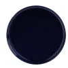 Gifi Assiette à dessert ronde Oslo bleu foncé| Vaisselle Et Accessoires De Table