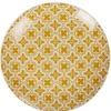 Gifi Assiette à dessert ronde rétro jaune moutarde Dolce Vita| Vaisselle Et Accessoires De Table