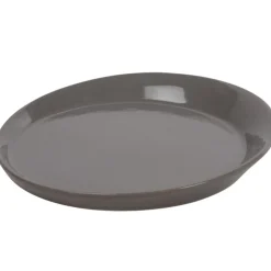 Gifi Assiette à dessert taupe| Vaisselle Et Accessoires De Table