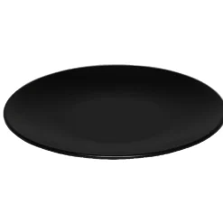 Gifi Assiette à dessert uni noir| Vaisselle Et Accessoires De Table