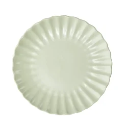 Vaisselle Et Accessoires De Table<Gifi Assiette à dessert Venise en faïence verte Ø20cm