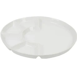 Vaisselle Et Accessoires De Table<Gifi Assiette à fondue barbecue blanche