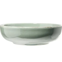 Vaisselle Et Accessoires De Table<Gifi Assiette à soupe Lisbonne en grès vert Ø18cm