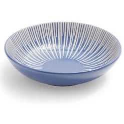 Vaisselle Et Accessoires De Table<Gifi Assiette à soupe Rio faïence bleue et blanche Ø20cm