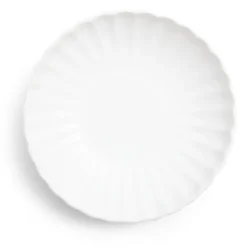 Vaisselle Et Accessoires De Table<Gifi Assiette à soupe Venise rebord ondulé faïence blanc Ø20cm