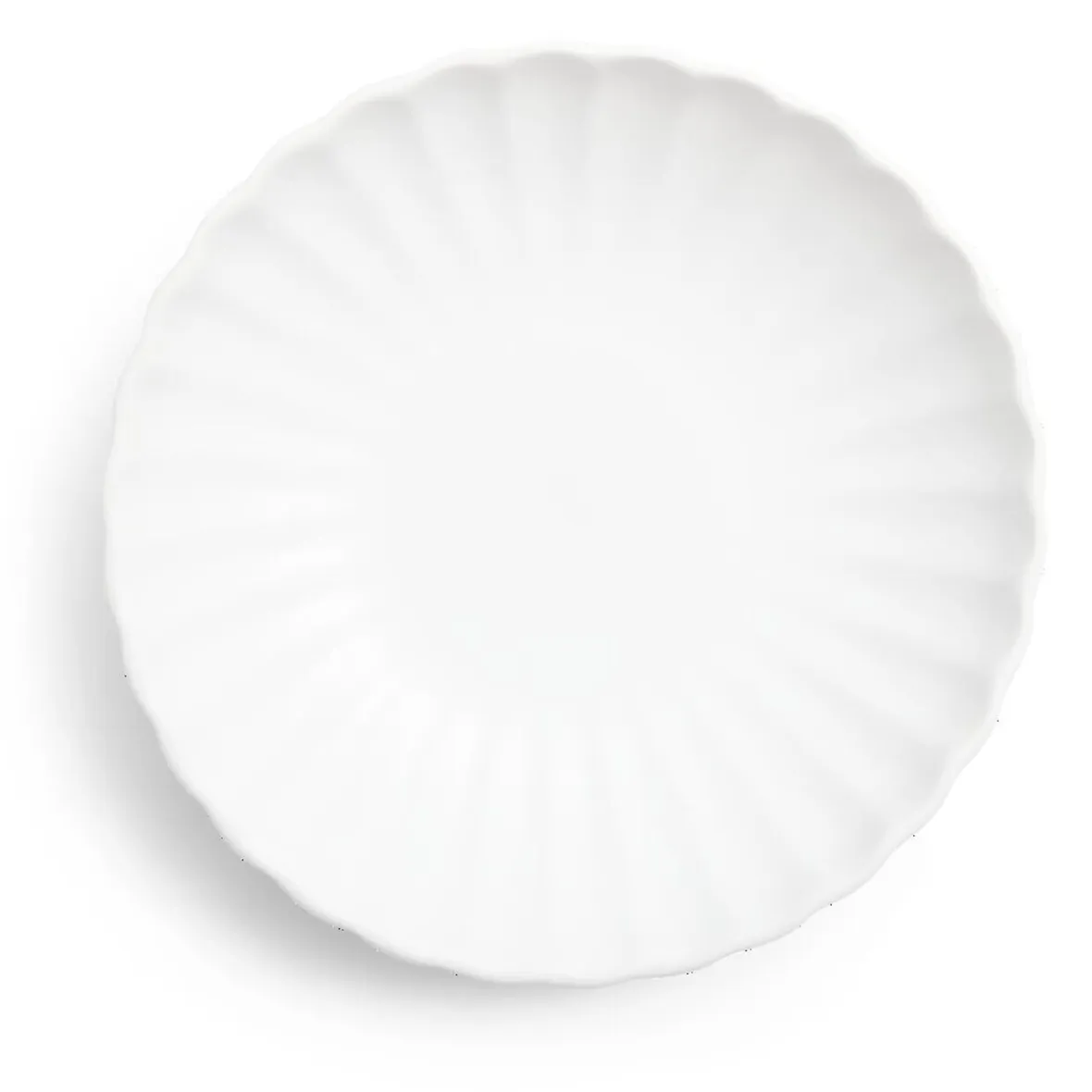 Vaisselle Et Accessoires De Table<Gifi Assiette à soupe Venise rebord ondulé faïence blanc Ø20cm
