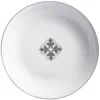 Gifi Assiette creuse blanche carreau de ciment motif flocon| Vaisselle Et Accessoires De Table