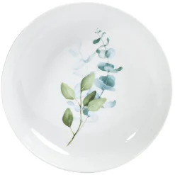 Gifi Assiette creuse en porcelaine blanche| Vaisselle Et Accessoires De Table