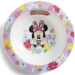 Gifi Assiette creuse enfant Minnie Mouse plastique Ø16cm| Vaisselle Et Accessoires De Table