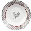 Gifi Assiette creuse esprit campagne design poule ø21 cm| Vaisselle Et Accessoires De Table