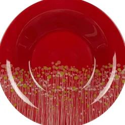 Gifi Assiette creuse Luminarc rouge Flowerfield| Vaisselle Et Accessoires De Table