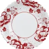 Vaisselle Et Accessoires De Table<Gifi Assiette creuse Luminarc blanc décor rouge Alcove vintage